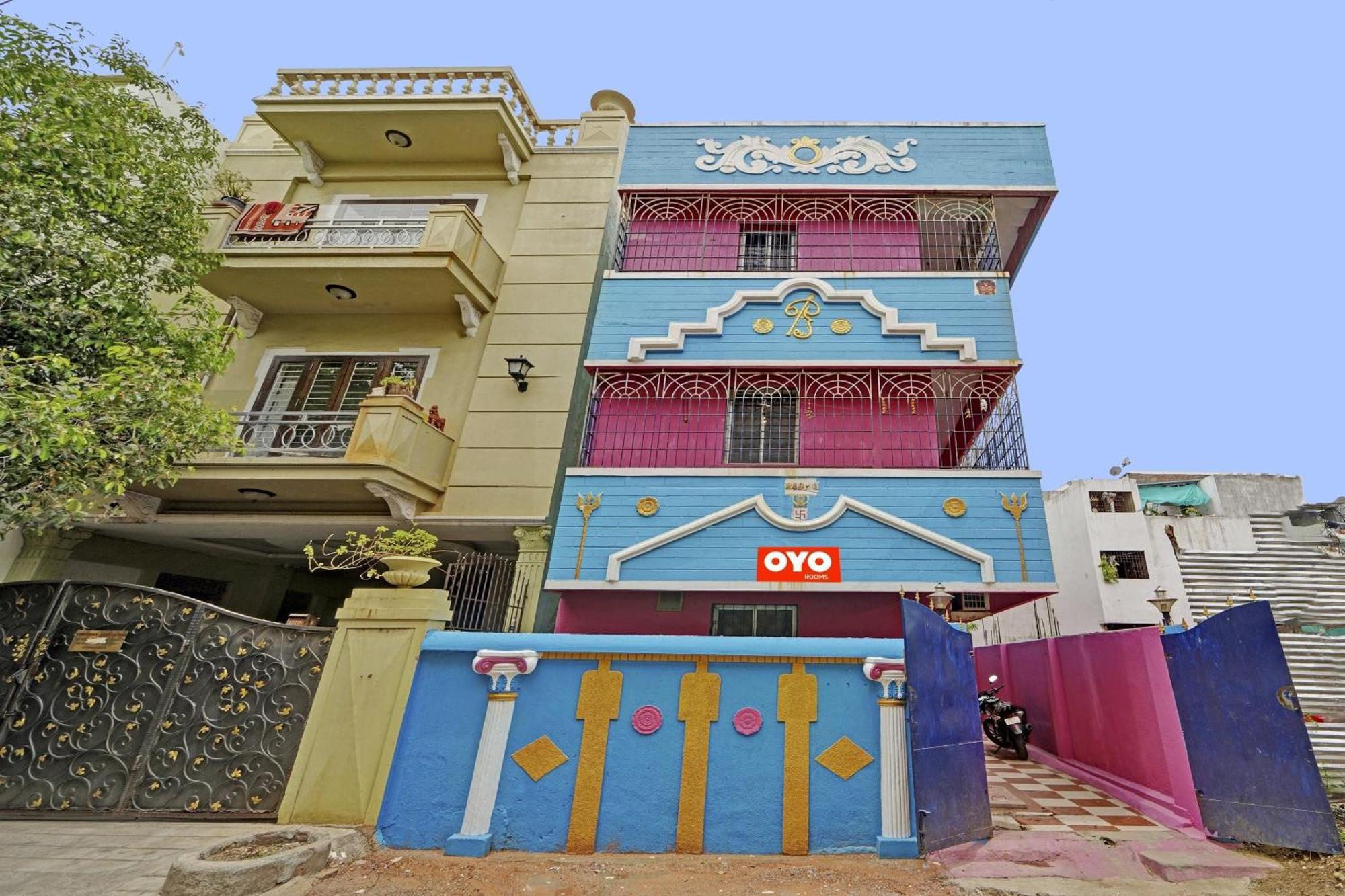 Hotel O Arunachala Guest House Near Pvr Spi Palazzo Madrás Exterior foto